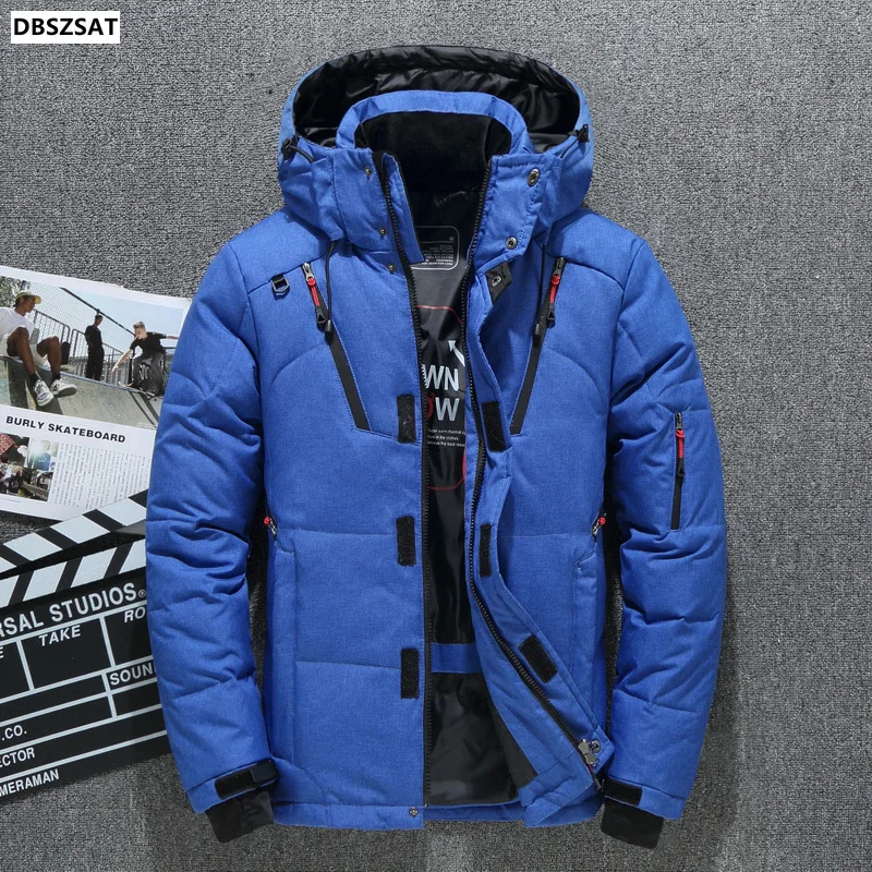 Winter Loose White Duck Down Quality Fashion Jacket Men