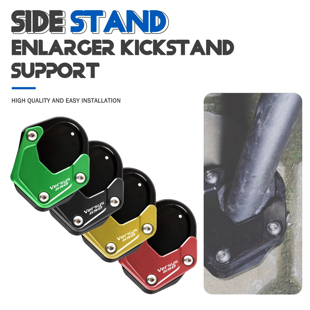 

Side Stand Enlarge CNC For Kawasaki Versys 650 Versys650 2010 2011 2012 2013 2014 2015 2016 2017 2018 2019 2020 2021 2022 2023