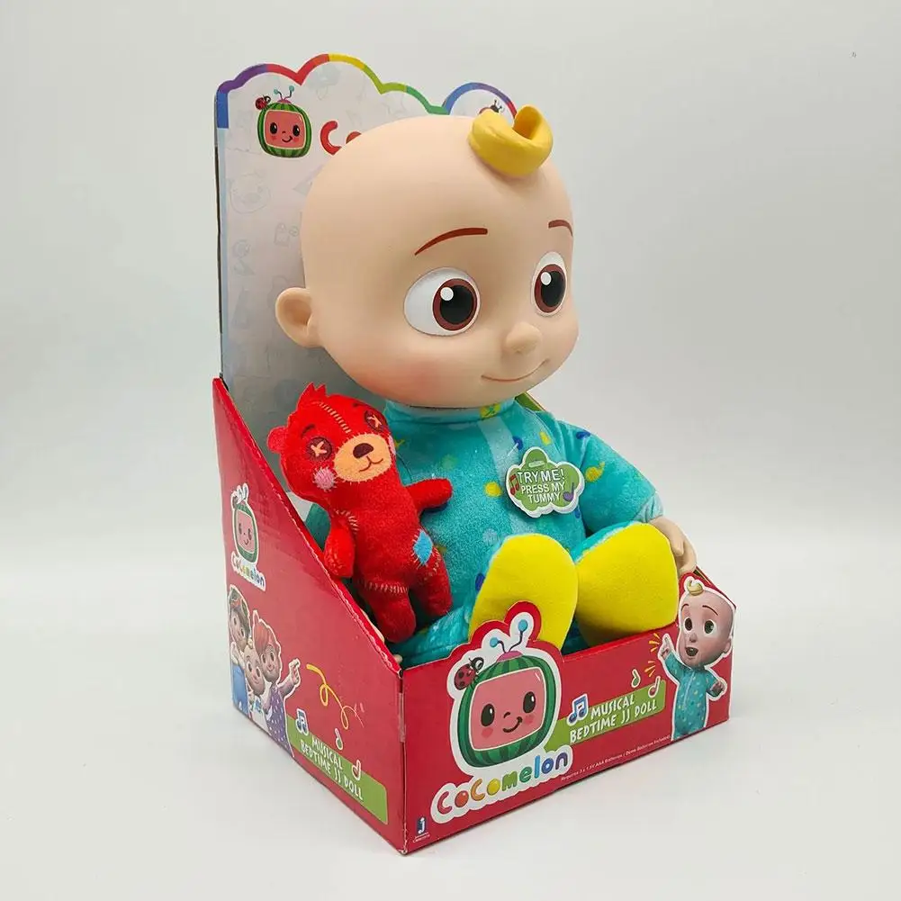 15/23CM Soft PP Cotton Cute Plush Electric Music Doll Soft Compatible Delicate Touch With Bear Shark Accessories 4