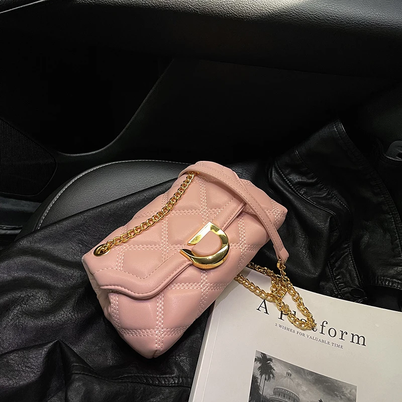 

Винтажные сумки через плечо с цепочкой для женщин, сумки и кошельки, новинка 2023, брендовая дизайнерская женская сумка-мессенджер высокого качества