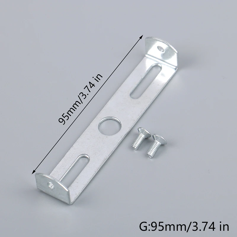 Iron Ceiling Plate Mounting Bracket with Fixed Screws for Ceiling Lamp Installation