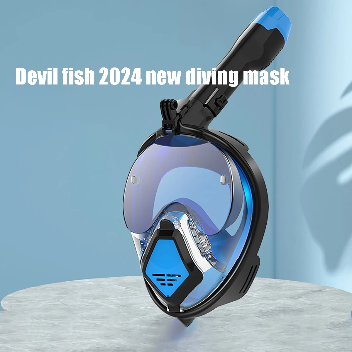 Professional Snorkeling Diving Mask Underwater Scuba Full Face Snorkel Mask Anti Fog Goggles for Kids Adult Swimming Equipment 5