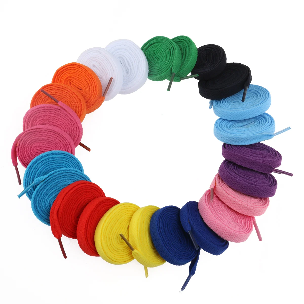 Рисунок 3 - Радужные шнурки для обуви