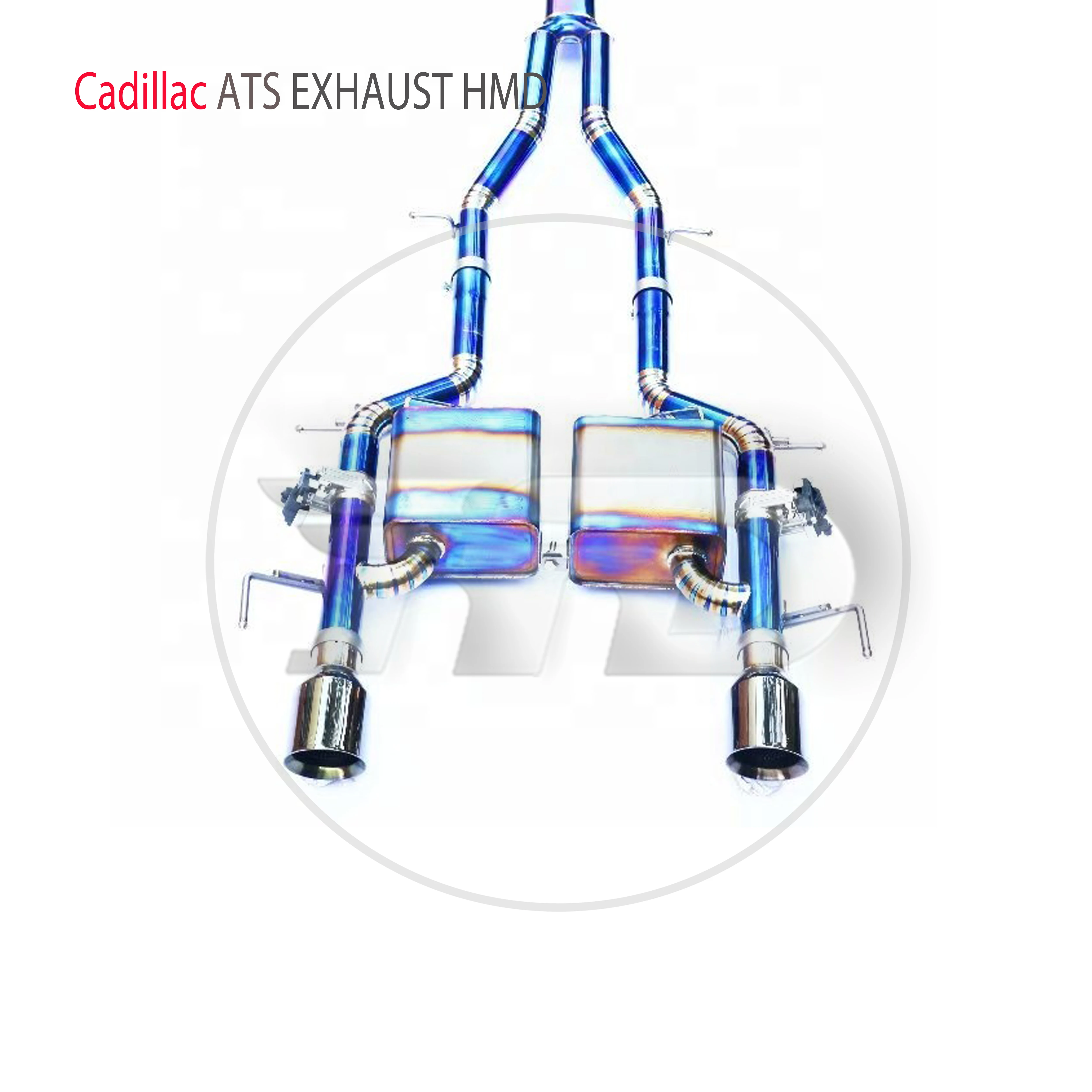 

HMD Titanium Alloy Exhaust System Performance Catback for Cadillac ATS 2.0T Auto Modification Electronic Valve