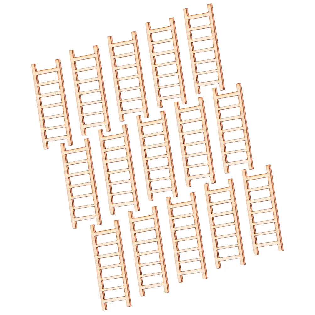 

Ladders Small Staircase Ornaments House Landscape Model Fairy Wooden Bonsai Decor Sand Table