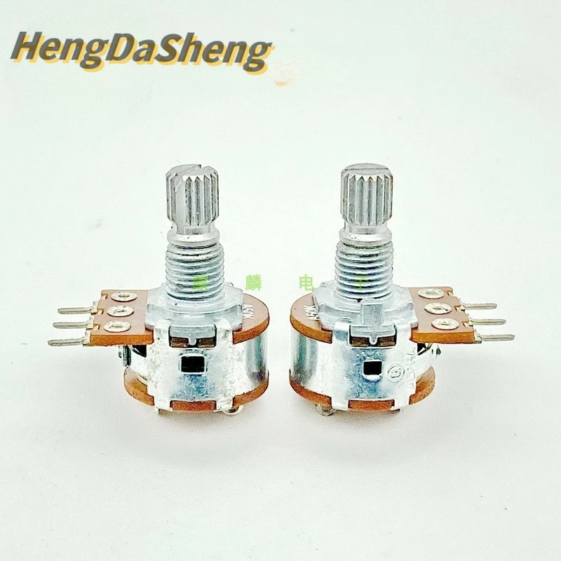 

5 шт./лот модель 16 Single A50K с поворотным переключателем потенциометр компьютерный динамик переключатель настольной лампы