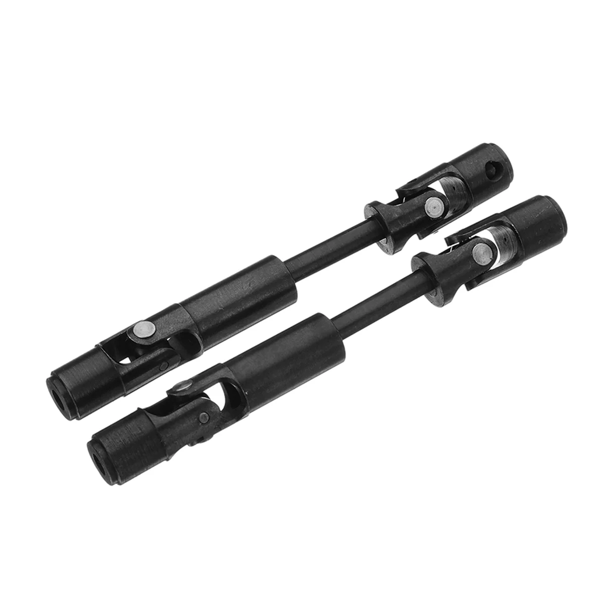 BAAU 10PCS Upgrade Metal Driving Shaft for 1/16 RC Car Parts Crawlers Truck,Black