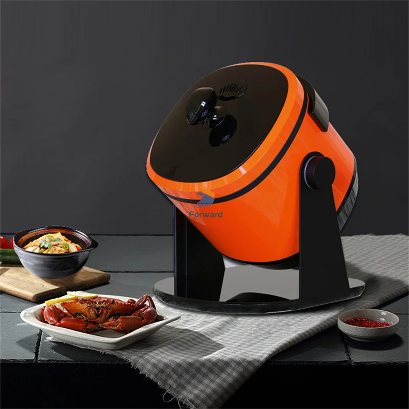 Automatic Rotate Drum Intelligent Cooking Machine Lazy Cooking Machine Robot Hot Pot Food Warmer Set Stir Frying Cooking Pot 6