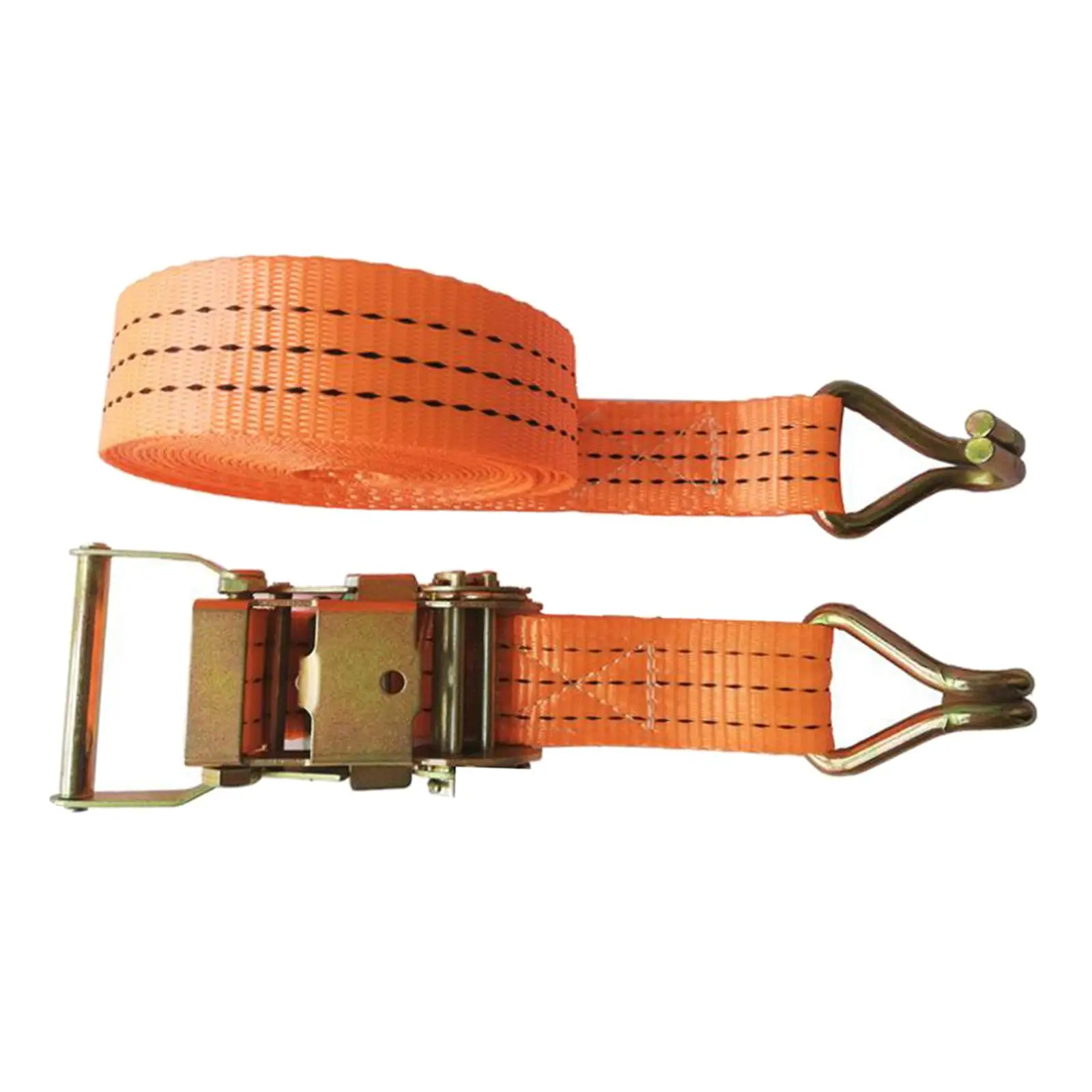 Heavy Duty Tie Down Cargo Strap Luggage Lashing Strong Ratchet Strap Belt