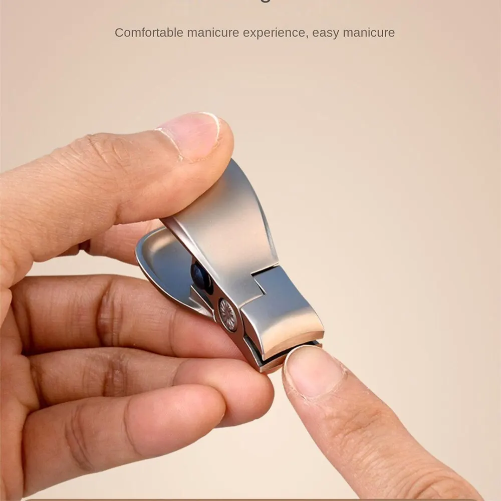 Professional Mini Nail Clippers Stainless Steel Large Opening Manicure Fingernail Cutter Ingrown Toenail Scissors