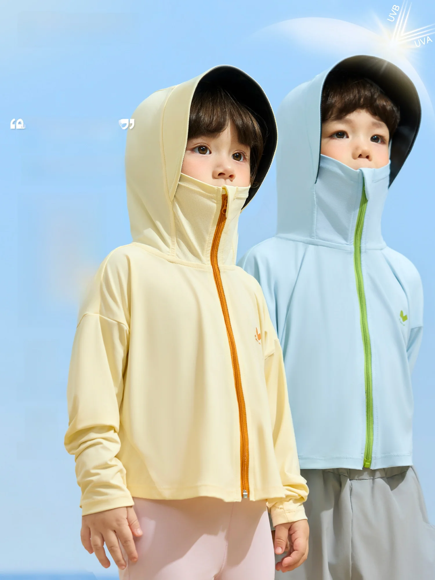 니도 베어 아동용 아웃도어 의류 UPF 50+ 긴팔 자외선 차단 망토 오리지널 ..