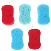 5Pcs Bath Sponge Body Sponges Scrubbers Durable Shower Practical Exfoliating Clean Algae Skin Cleaning Tool Safe Bathing Skin 1