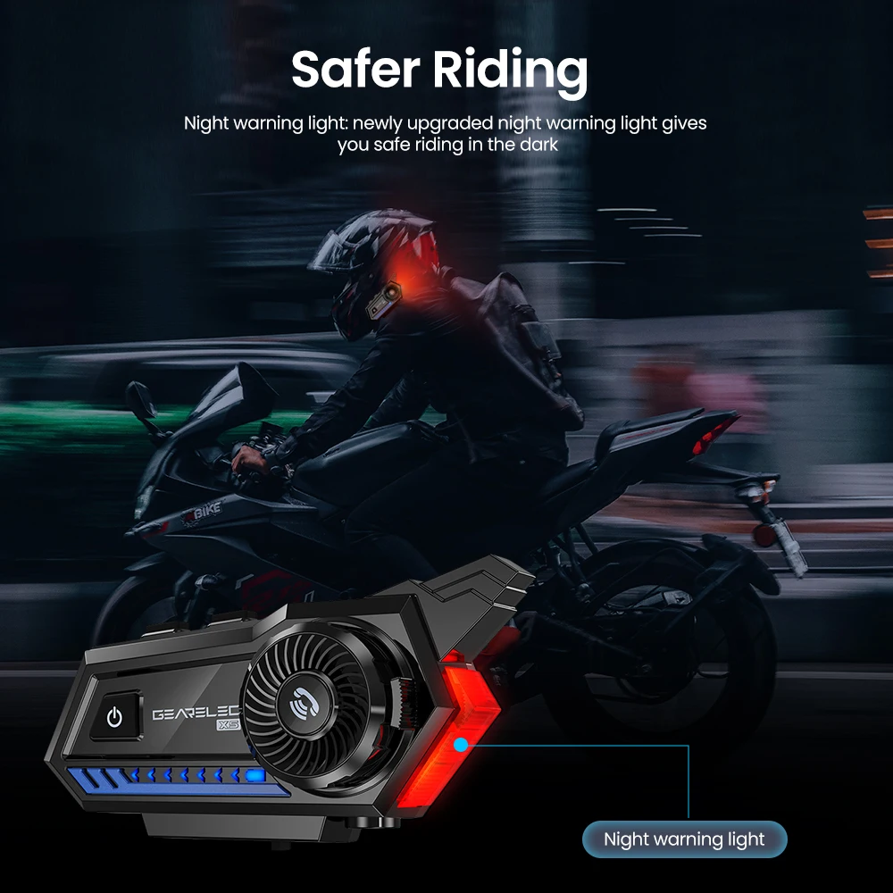 GEARELEC-X5   , BT 5.2 ,  ,  ,  , FM , 