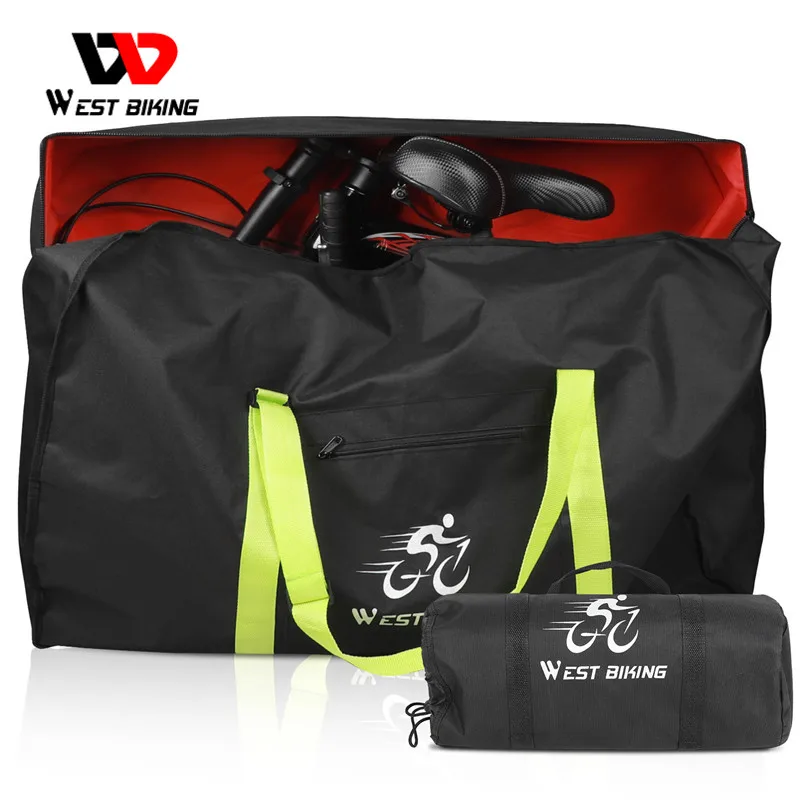 

WEST BIKING Bike Cover Storage Bag Fit for 14/16/20/26/27.5 Inches 700C Folding Portable Thicken Travel Carry Loading Bags