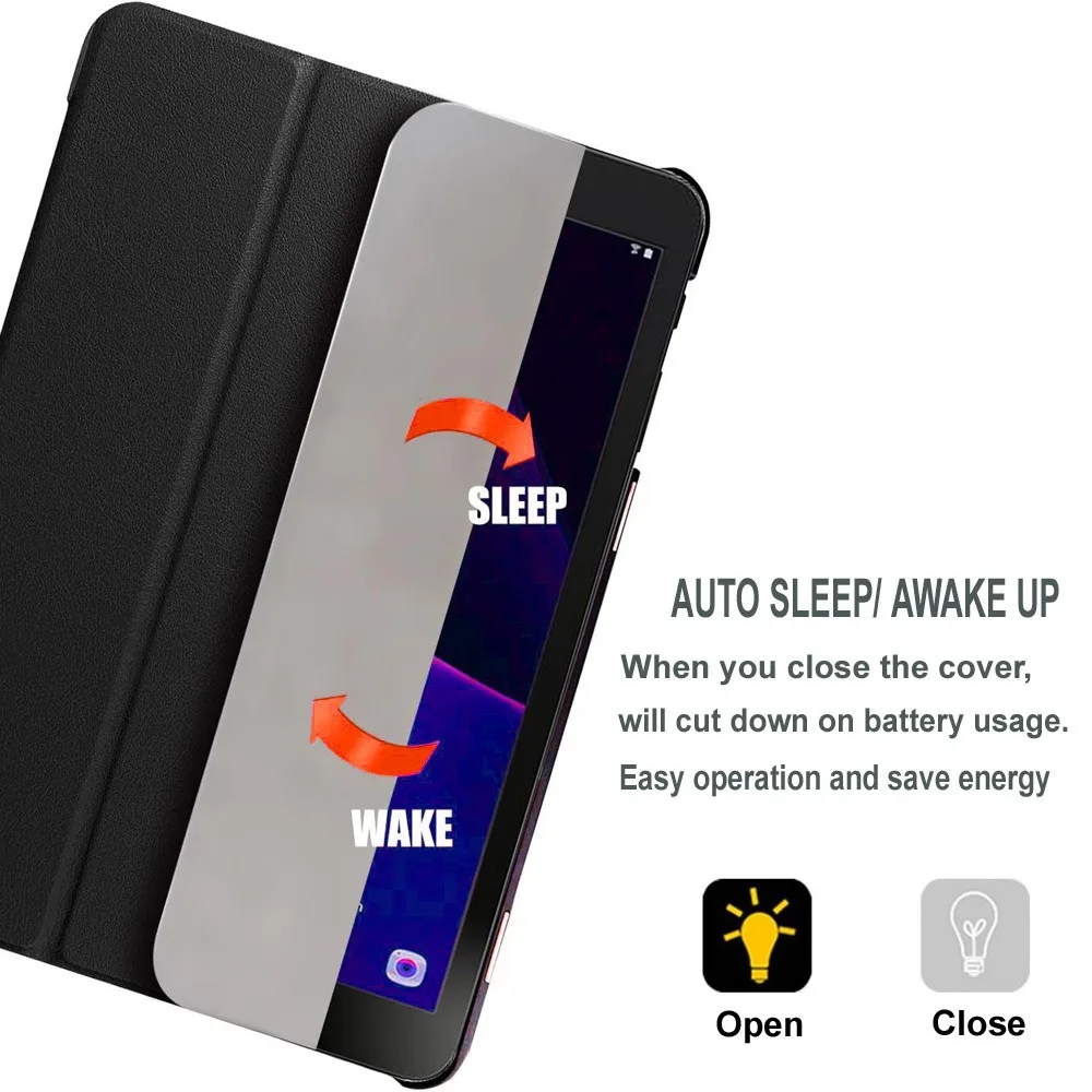 Portable Lightweight Protective Tablet Case with Stand