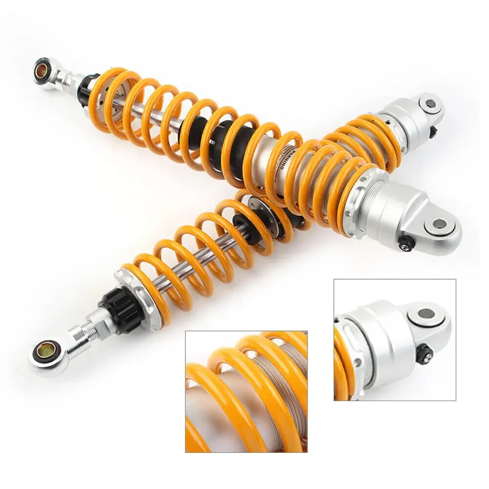

1 Pair 430mm 16.9" ATV Rear Air Shock Absorber Damper Suspension For Honda Yamaha Suzuki Motorcycle Accessories Modified Parts