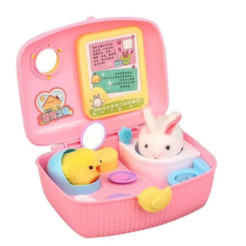 Chick Raising House Boy and Girl Princess Simulation Play House Pet Toys 5