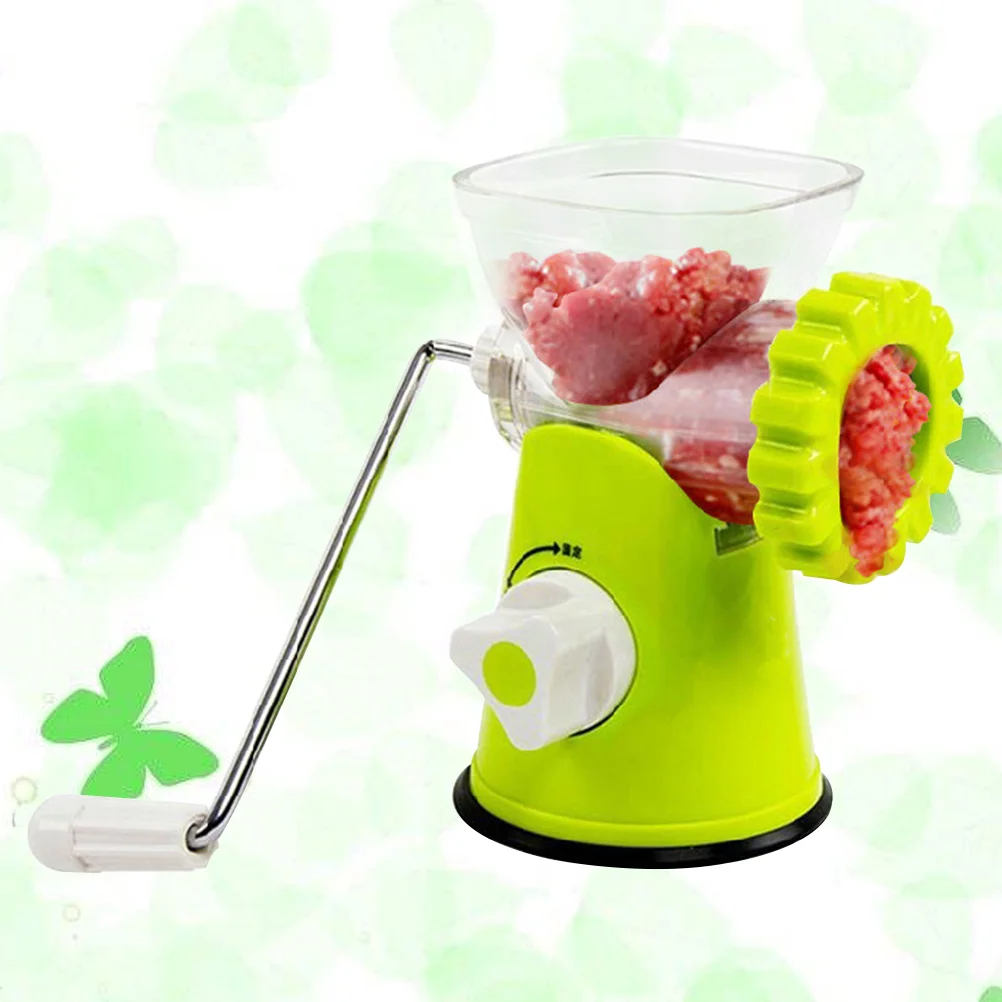 Large Capacity Manual Meat Mincer Stainless Steel Sausage Maker Hand Crank Mincer Meat Grinder Kitchen Tool Poultry Processor