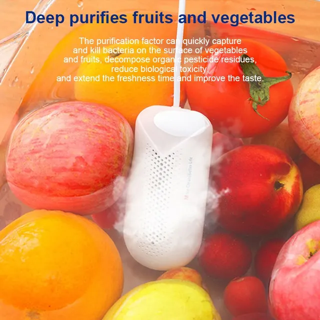 건강하고 신선한 식재료를 위한 혁신적인 다기능 과일 및 야채 청정기