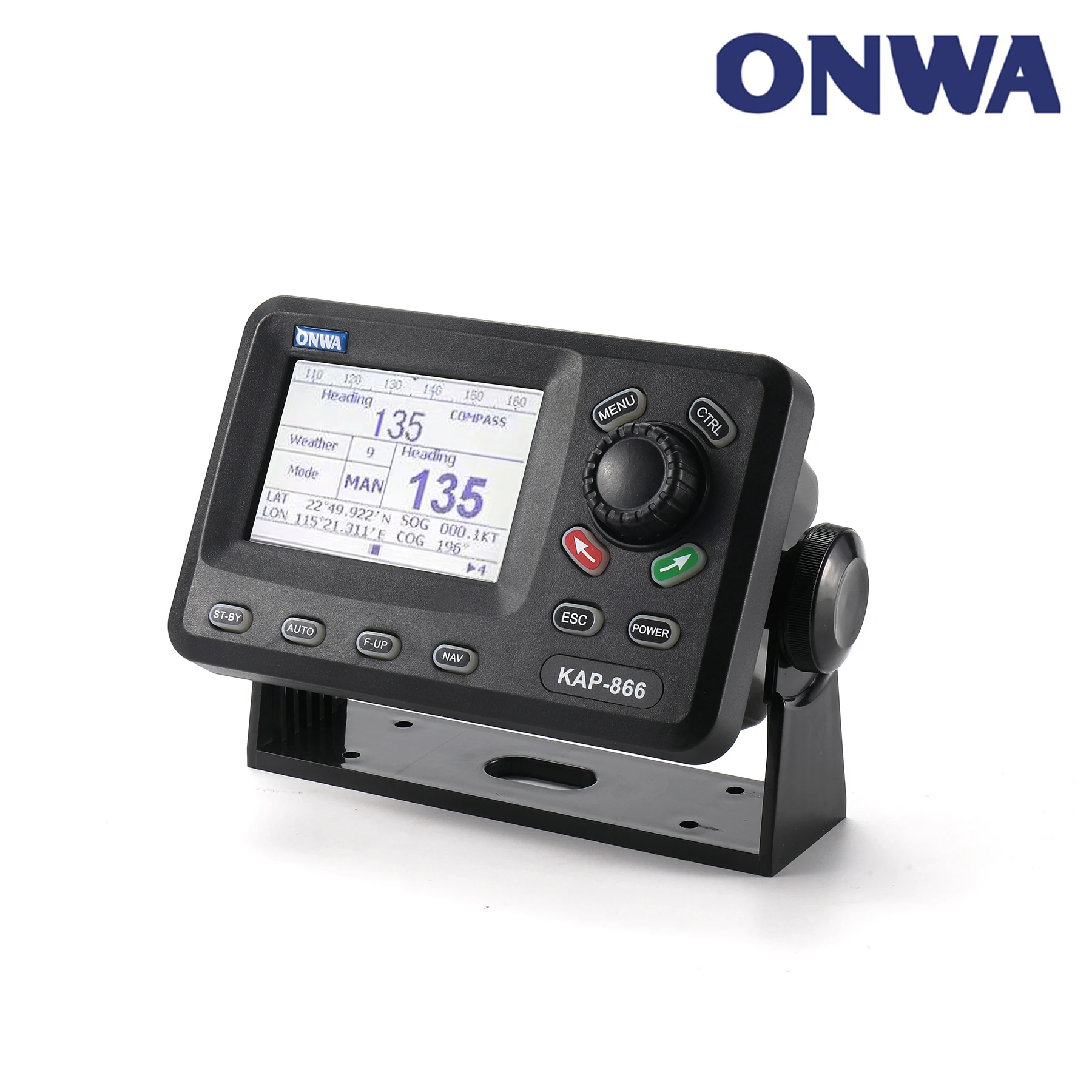 ONWA KAP-866 autopilot system Remote Control 4.5-inch Marine Autopilot System (Auto Pilot)