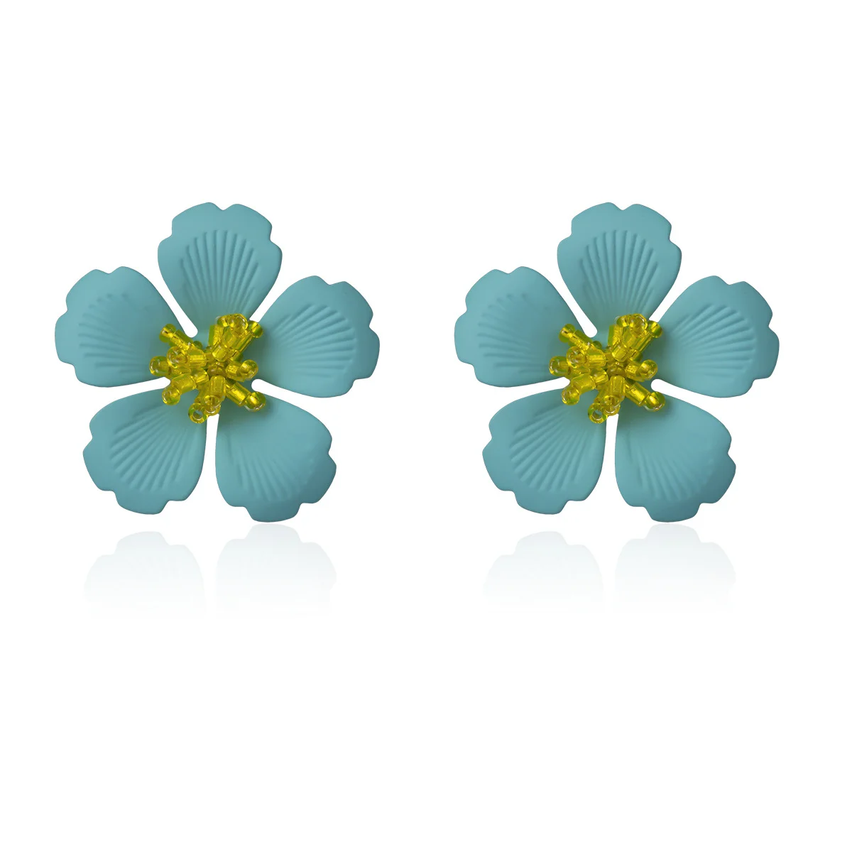 Accessori: Semplice, Dolce, Geometrico E, Personalità femminile, Versatile, Fiori colorati, Perline di riso, Simulato_voghion.com
