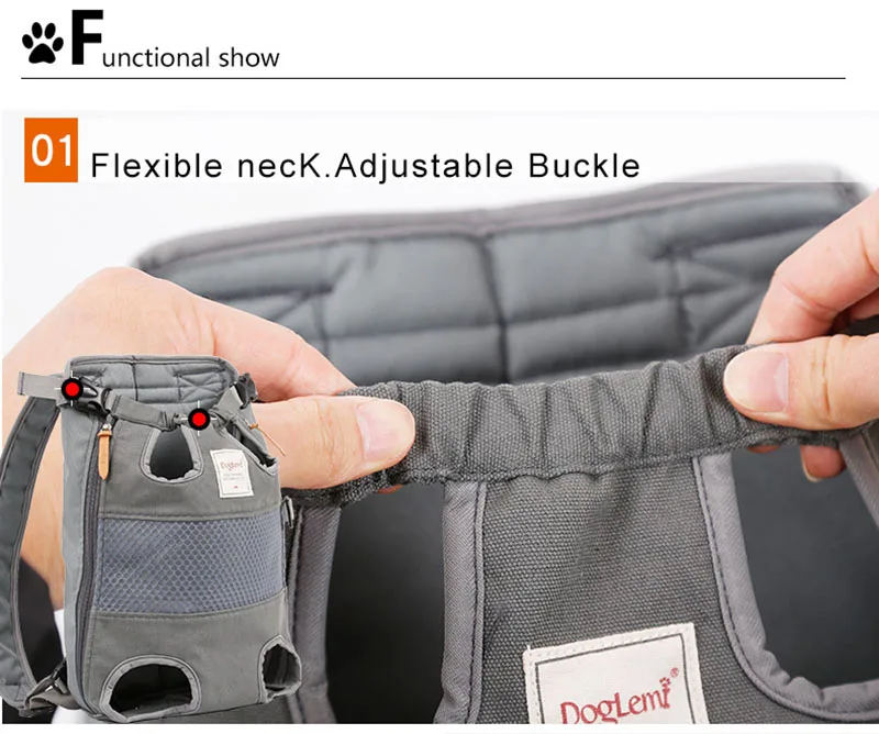 Title 5, Pet Backpack Carrier for Cat Dogs Front Travel ...