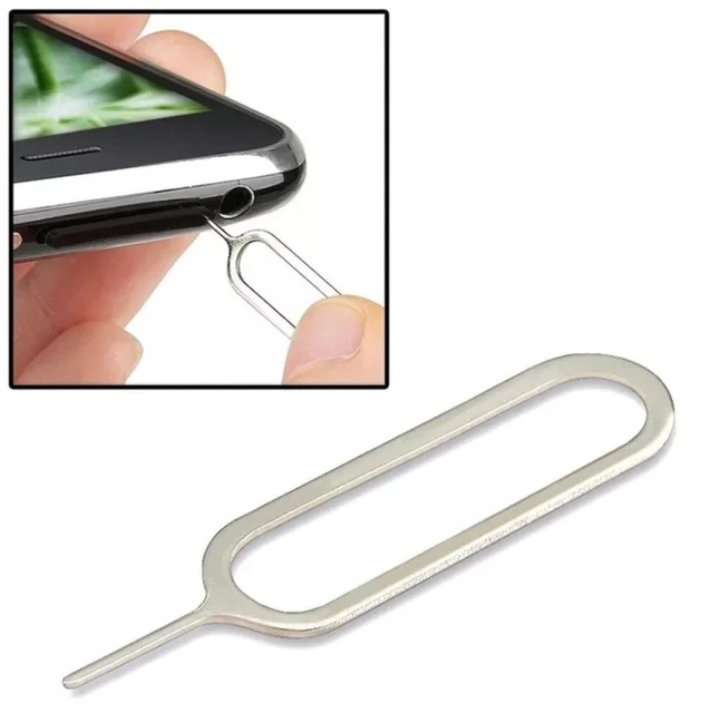 Outil d'éjection universel de carte SIM pour téléphone portable, 100  pièces, pour iPhone, Samsung, Xiaomi - AliExpress