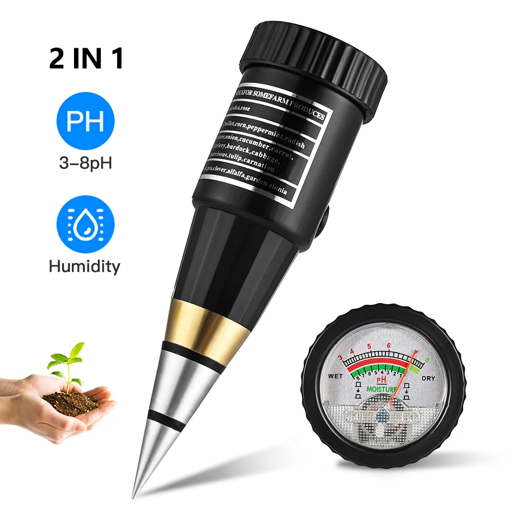 Soil Moisture Hygrometer Acidity Humidity Tester Soil Moisture