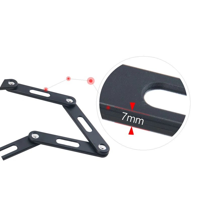 (GIANT)GLF-0 six section folding lock mountain bike anti-theft car lock storage portable bicycle accessories alloy steel