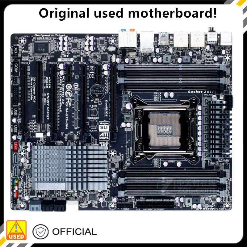 Per Ga-X79-Up4 X79-Up4 Usato Originale Per Intel X79 Socket Lga 2011 Ddr3 Scheda Madre Lga2011 Mainboard