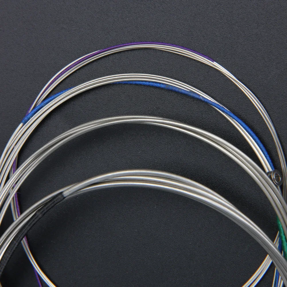 Cello String Set German Silver C-G-D-A for Full Size 4/4-3/4 S&uuml;&szlig;e Musik Strings Steel Violons Nickel Chromium Music Accessories cello strings