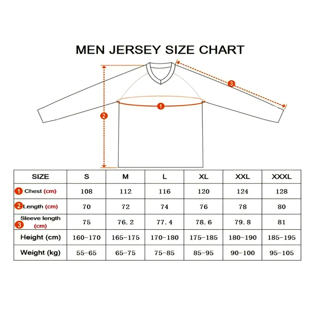 Motorcycle Jacket Motocross Gear Set KTM Long-sleeved Cross-country Motorcycle Riding Suit Breathable Quick-drying Clothing Mountain Speed Reduction