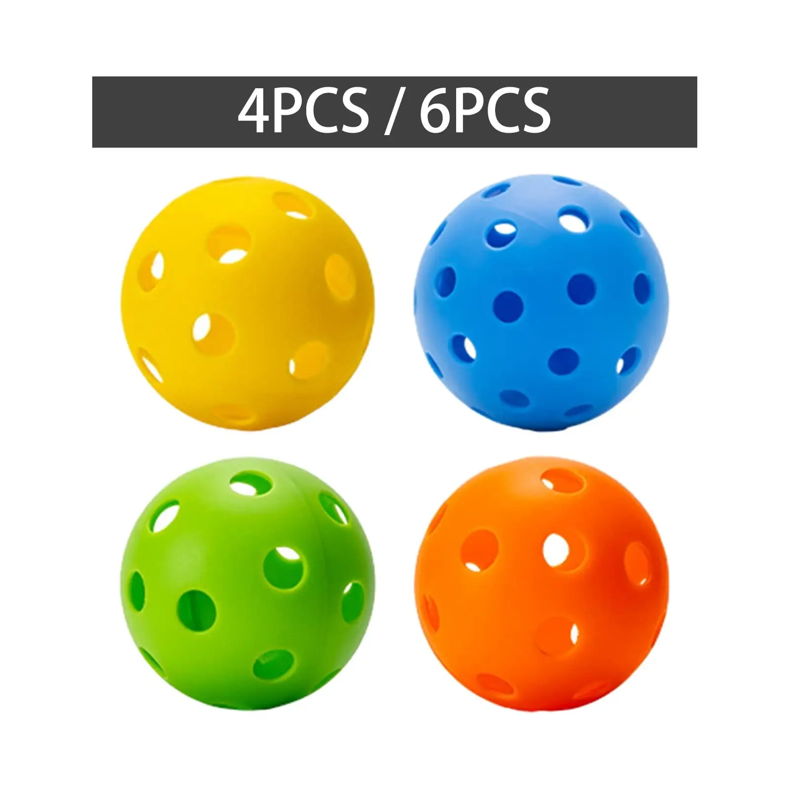 Indoor Pickleball Balls Hard Pickle Balls for Tournament Play Indoor Courts