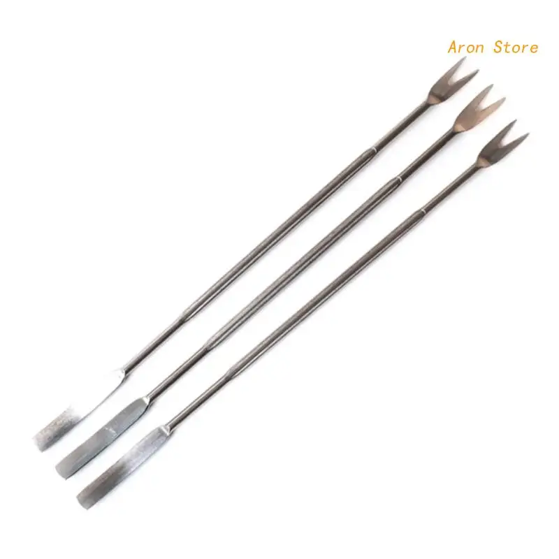 3 Pcs Stainless Steel Seafood Forks Lobster Shellfish Forks Walnut Needle Fruit Fork Kitchen Gadget Seafood Tools