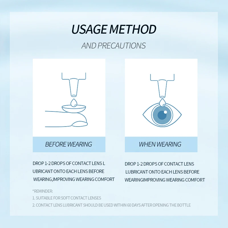 EYESHARE 1 Pair New Colored Contact Lenses for Eyes Brown Lenses Gray Contacts Blue Lenses Big Eye Lenses Natural Fashion Lenses