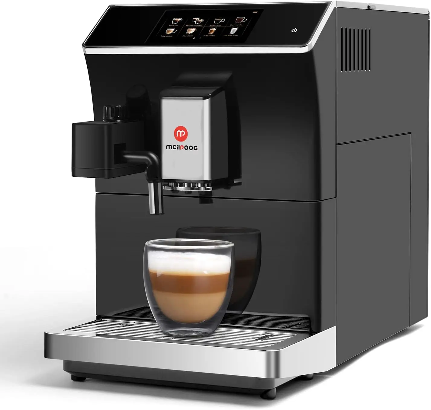

WS-203 Super-automatic Espresso Coffee Machine With Smart Touch Screen For Brewing 16 Coffee Drinks