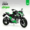 1/12 Kawasaki Ninja Z800 Racing Cross-country Motorcycle Model Simulation Metal Toy Street Motorcycle Model Collection Gift 1