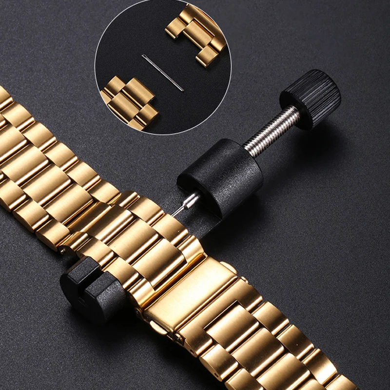 Premium Stainless Steel Watch Band - Sleek Metal Strap