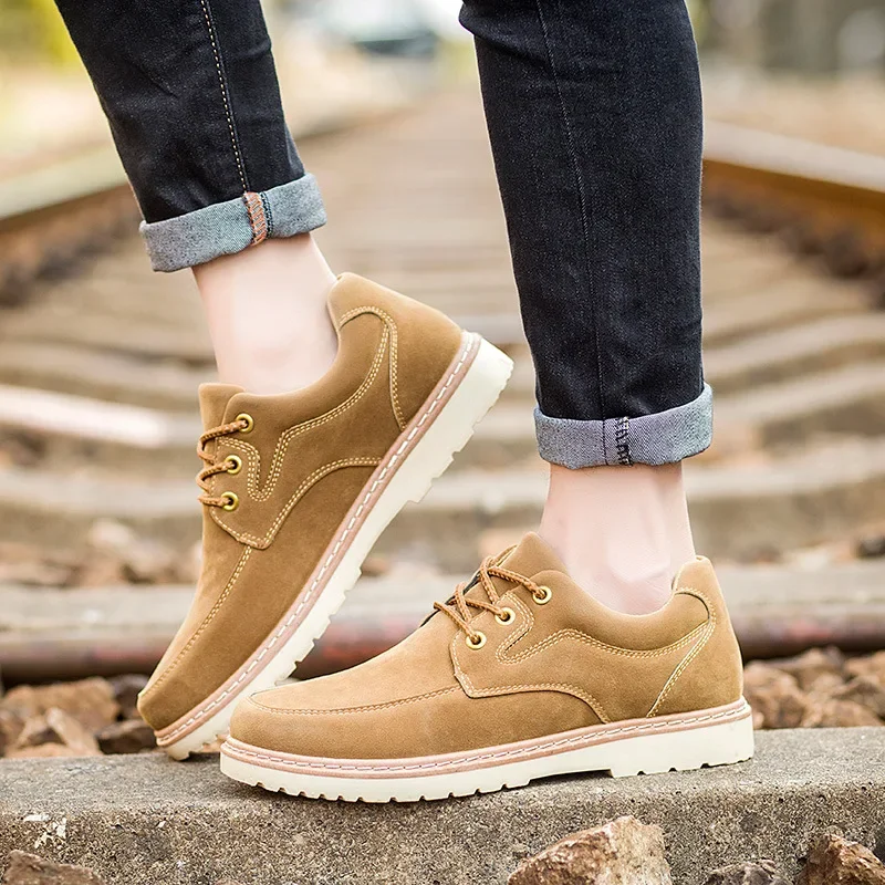 Spring Autumn Men Casual Shoes Men's Formal Shoes Oxfords Breathable Lace-up Low-cut Zapatos De Hombre High Quality 2024 New