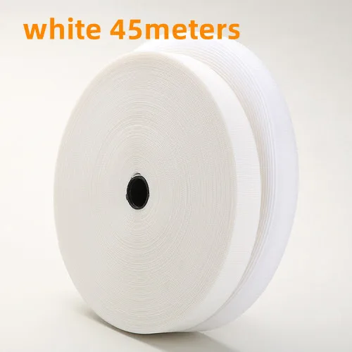 Transparent Soft Hook and Loop Fastener Tape - Baby-Safe, Self-Adhesive