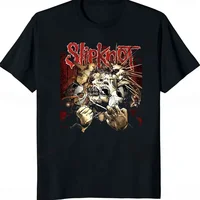 Rock Style Slipknots Printed Men T Shirts for Women Heavy Metal Tees Prepare for Hell Tour Streetwear T-shirt Cotton Casual Top 1