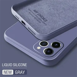 Funda Protectora de Silicona Líquida de Lujo - Diseño Elegante y Protección Superior