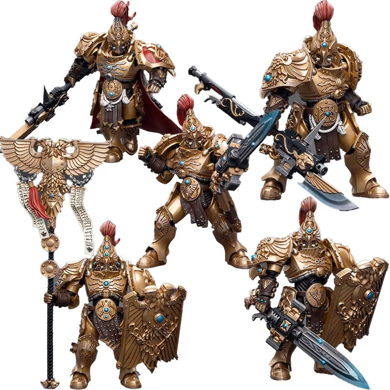 Joytoy Adeptus Customes Shield Captain Con Guardian Spear Guardian Spear Vexilus Praetor Sentinel Blade Soldier Action Model