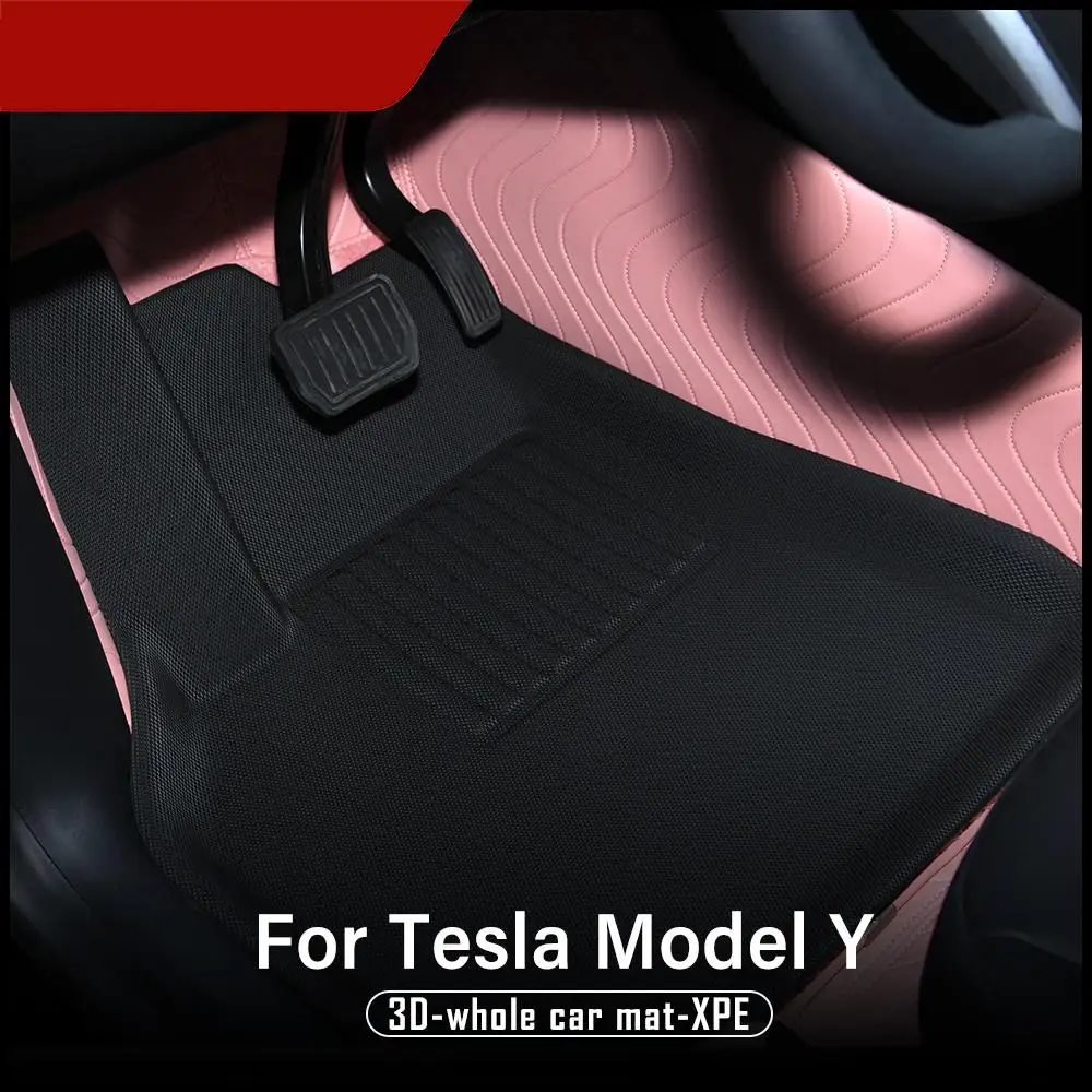 Floor Mats for Tesla Model 3 Y 2016 2022 2023 Custom Waterproof XPE Mat