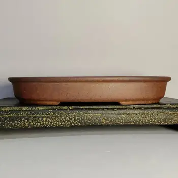 Oval Shallow Flower Pot 1