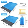 Waterproof Beach Mat Extra Large Outdoor Camping Mat Blanket Folding Sand Free Pocket Mattress Portable Lightweight Picnic Mats 4