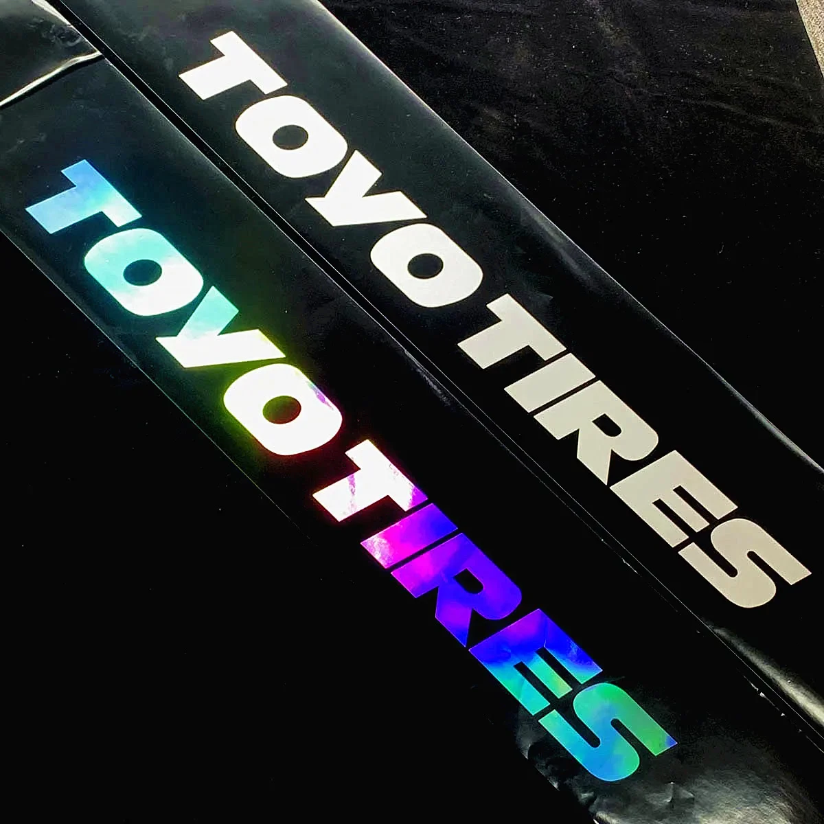 アディクション hycade スープラ　TOYO TIRESステッカー アディクション hycade スープラ TOYO TIRESステッカー - メルカリ