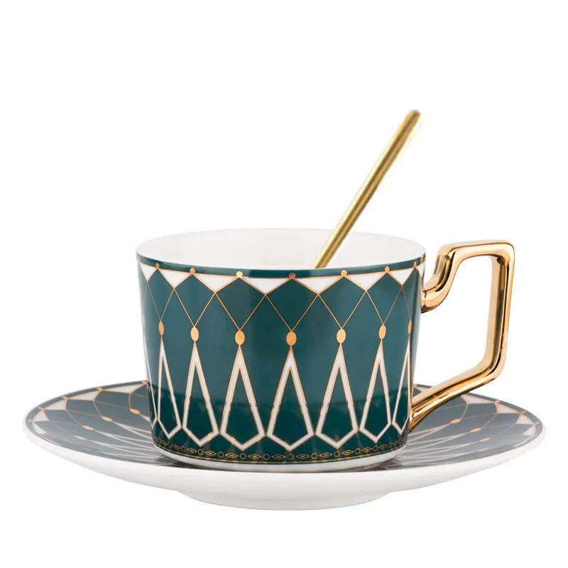 

High-end tableware coffee cup and saucer set high gradeand exquisite