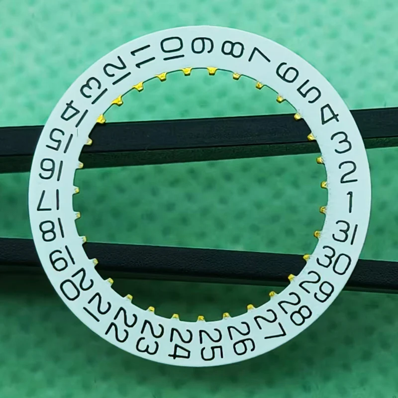 Black and White Date Wheel Dial for Automatic Movement Watches