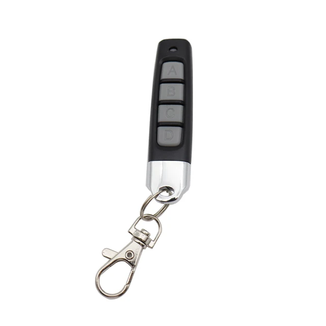 433MHz Door Remote Control Universal 4 Keys Copy Garage Remote Control Cloning Electric Gate Remote Controller Duplicator Key 5